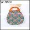 New Arrival Fashion Wooden Handle Handbag