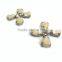floral chunky stone woman sweater emblished claw rhinestone matte resin beads sew on metal setting jewelled garment use