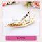 2016 Hot sale low price hairpin for party,european hair accesories l,barrette with leopard print
