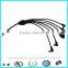 5.52.1mm right angle male to female dc splitter cable