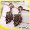 wholesale designer jewelry leaf traditional cheap pearl earrings