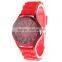 Colorful Silicone Jelly Gel Sport Wrist Watch, Chic Unisex Sports Wrist Watches Wholesale