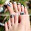 Attractive False Toe Nail Art Sticker Decoration,Fake Nail Foil Art Decals