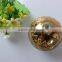Black & Yellow Christmas Glass Ball, Clear Glass Christmas Ball Ornaments