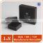 Good value custom logo printed black matter lamination gift box black small jewelry box