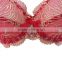 Stylish breathable Transparent ladies underwear sexy bra and panty new design