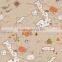 C11204 New Arrival Cheap Kids Bedroom World Map Wallpaper