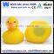 Plastic material yellow weighted pvc duck for river race