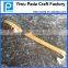 wood dry sisal body brush with massager