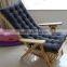 Wooden Sun Lounger &Steamer Chair Cushion
