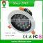 no glare 1w 3w 5w 7w 9w 12w 15w 18w black circle led downlight housing