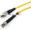 FC to ST Singlemode Simplex Fiber Jumper , PC or UPC Polishing Fiber Optic Patch Cord
