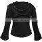 2016 Fine Victorian Black Trench Goth/Steampunk Jacket
