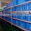 industrial warehouse adjustable wood shelves