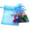 In Stock Hotsale Black Organza Gift Bags Drawable Christmas Wedding Party Jewelry Gift Pouch