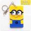 new Cartoon silicone soft card holder / Keyring Key chain Sleeve Set Bus IC Case Bag