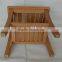 teak wooden comfortable bathroom stool FSC approved