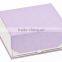 Elegant purple paper jewelry box with magnet closure