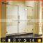 Hinge luxury portable glass corner shower units