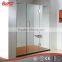 Diamond tempered glass corner bath shower cubicle