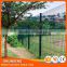 green color 2m height galvanized PVC Coated Security Wire Fence