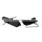 Huaxi Innovative Designs Black Plastic Boxes with Ribbon