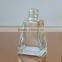 Square bottom glass perfume bottle/diffuser bottle