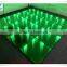 3D Touched Mirror Tempered Glass Surface Board Light Up Dance Floor With 60pcs 5050 smd led