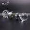 2 1/3 Inch Interior Door Set Depression Pink crystal door handle