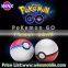 Portable Pokemon power bank 12000 mAh Creative mini Pokeball dual USB LED Quick phone Charge Powerbank for cell phone