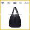 Trendy Nylon Luggage Bag Travel Bag Multilayer Duffle Bag With Leather Straps