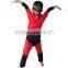 Wholesale Red Halloween Hero Boy Child Cospaly Costume for Kids Party Supply Super Hero Children Costume Polyester Superman Suit