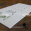 2016 duplex cotton paper debossed thick business card
