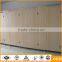 Public waterproof HPL toilet partition with Nylon Hardware Compact laminate cubicle toilet partition