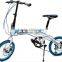 16 inch folding bicycle, mini aluminum alloy foldable bikes