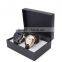 Chinese Factories Wholesale Custom Plastic Watch Box, Black Gift Box