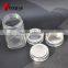 480ml Engraving Clear Glass Mason Jar sweets galss