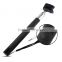 Plug-and-play 3.5mm Wired Monopod With Adjustable Phone Mount Holder For Mobile Phones--Anti-twist Groove