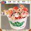 2015 Flat Pan Frozen Yogurt Real Fruits Stir Ice Cream Rolls Machine