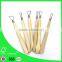 6pcs Hand Clay Pottery tools set with steel ribbon blades /sculpting tools