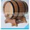 High Quality Wood Craft Wooden Wine Barrel,Oak Wooden Wine Barrel