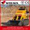 rubber track skid steer loader with gasoline engine