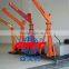 AMEC 1000kgs construction mini portable crane small crane with diesel engine