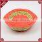 Cheap bright colors plastic wicker woven fancy baskets