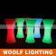 Plastic Weatherproof Outdoor LED Light Illuminated Furniture