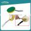 Toprank Eco Friendly Household Cleaning Tools Long Handle Cleaning Sponge Brush Pan Pot Dish Scrub Green Kitchen Scouring Pad