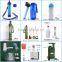 Antibacterial activated carbon Portable alkaline plastic water filter bottle with straw