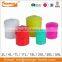 Colorful Powder Coating Oval Steel Waste Bin