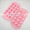 candy silicone tray 15 cavity love ice mould silicone chocolate molds