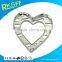 hot sale metal heart shape belt buckle